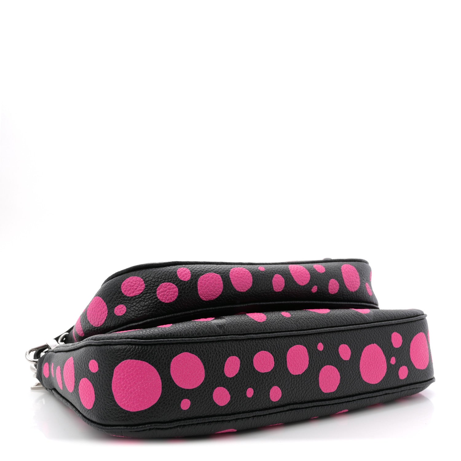 LV X YK Empreinte Multi Pochette Accessories Black Fuchsia