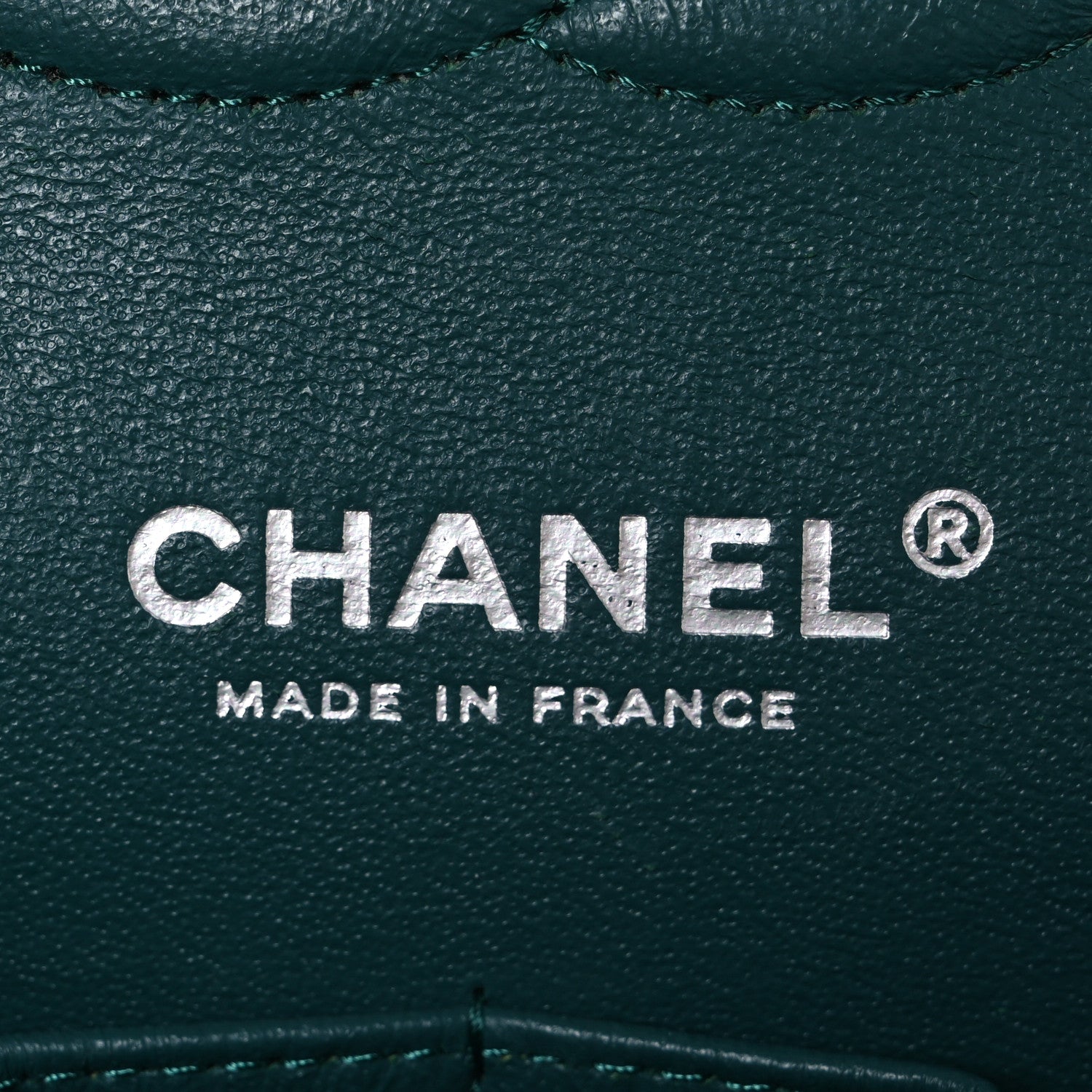 Caviar Quilted Medium Double Flap Dark Turquoise