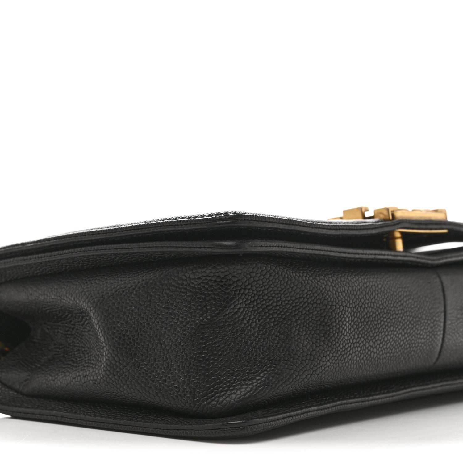 Caviar Quilted New Medium Boy Flap Black