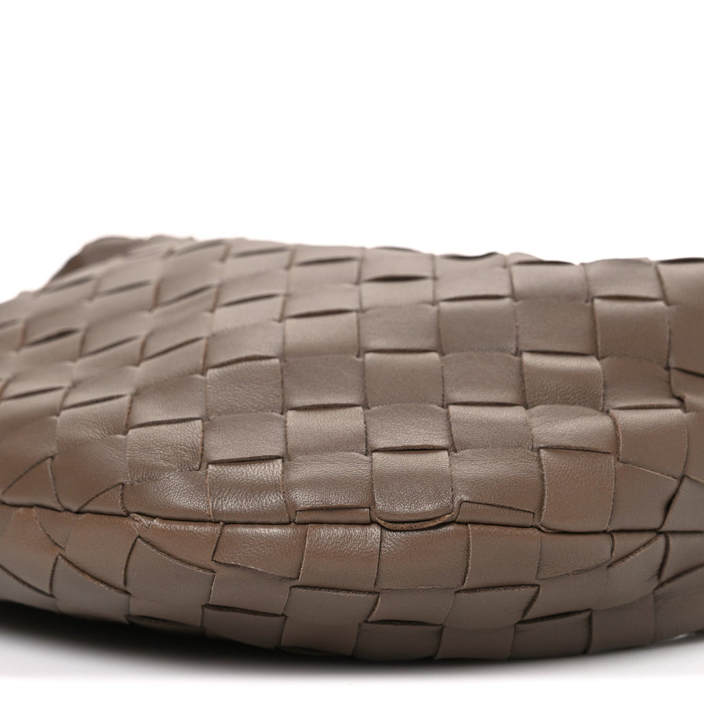 Nappa Intrecciato Mini Jodie Dark Taupe