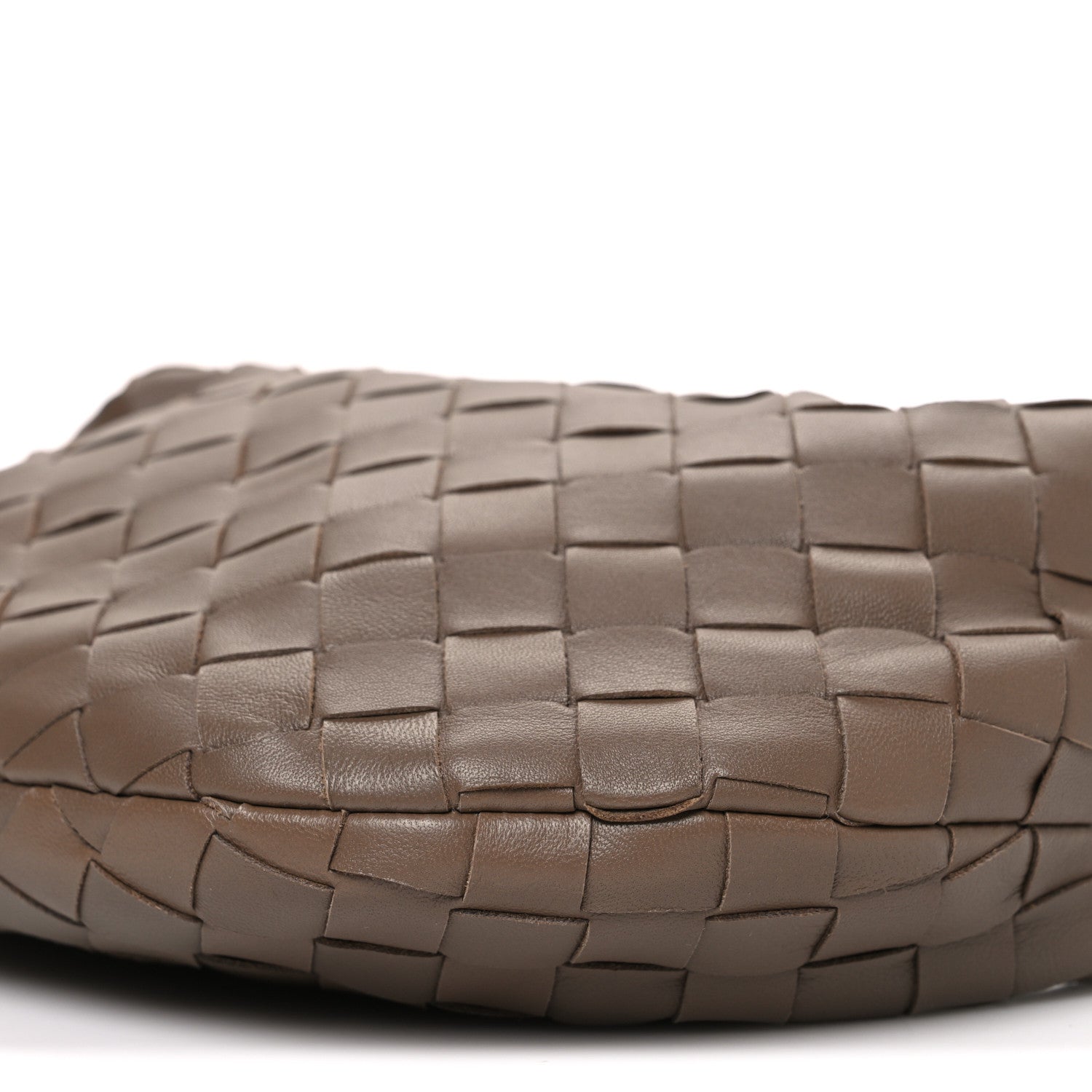 Nappa Intrecciato Mini Jodie Dark Taupe