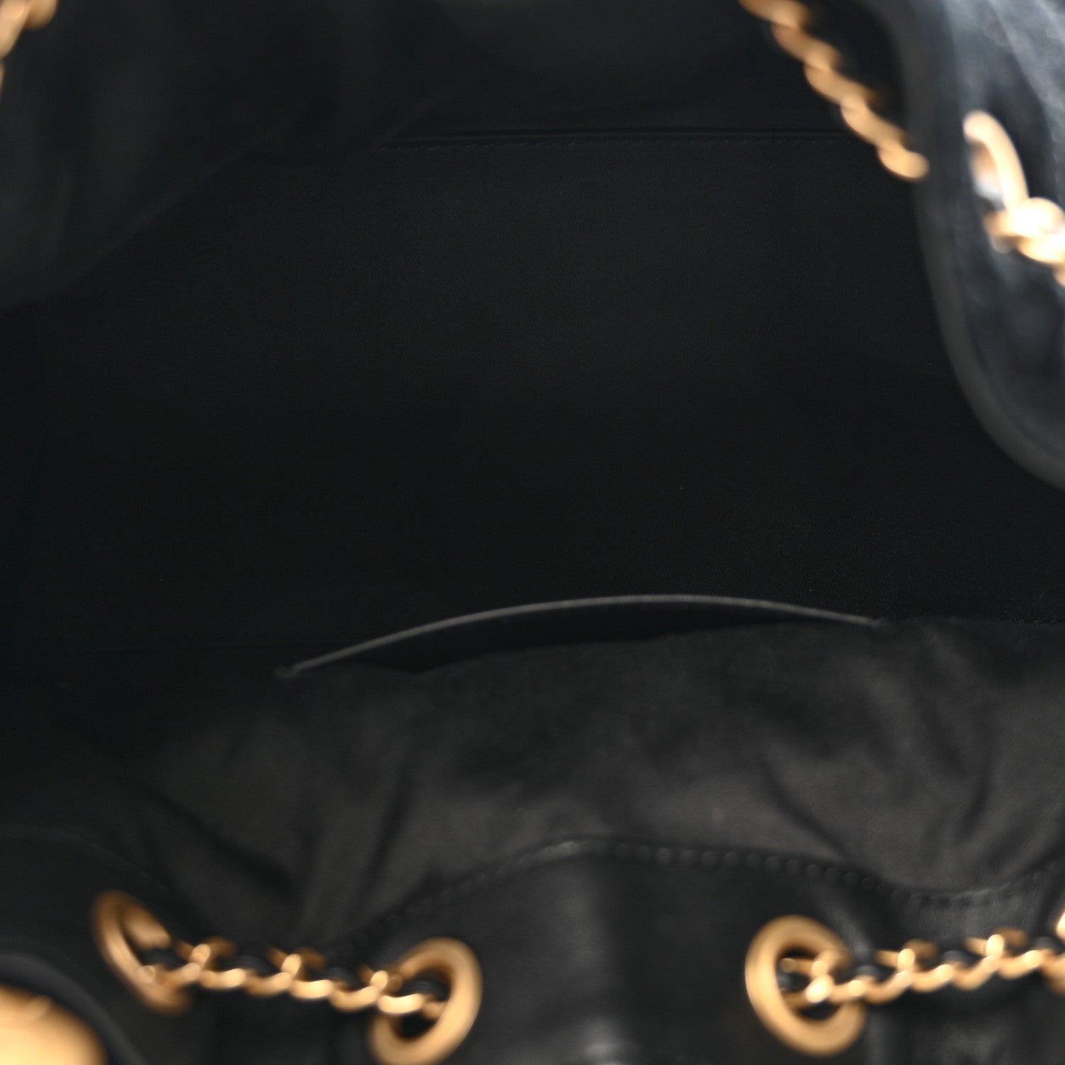 Suede Quilted Small Chanel 25 Handbag Black