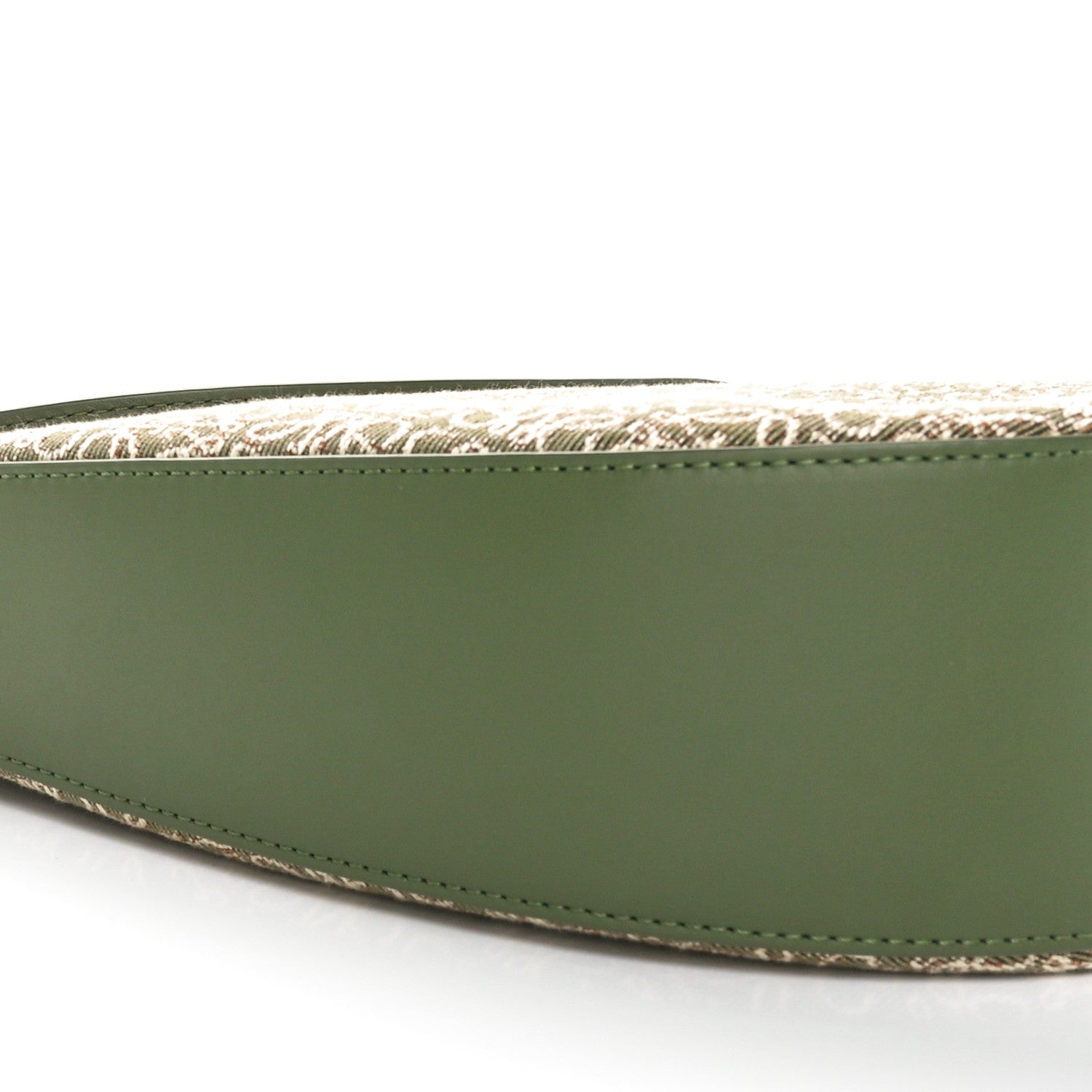 Jacquard Anagram Calfskin Luna Bag Avocado