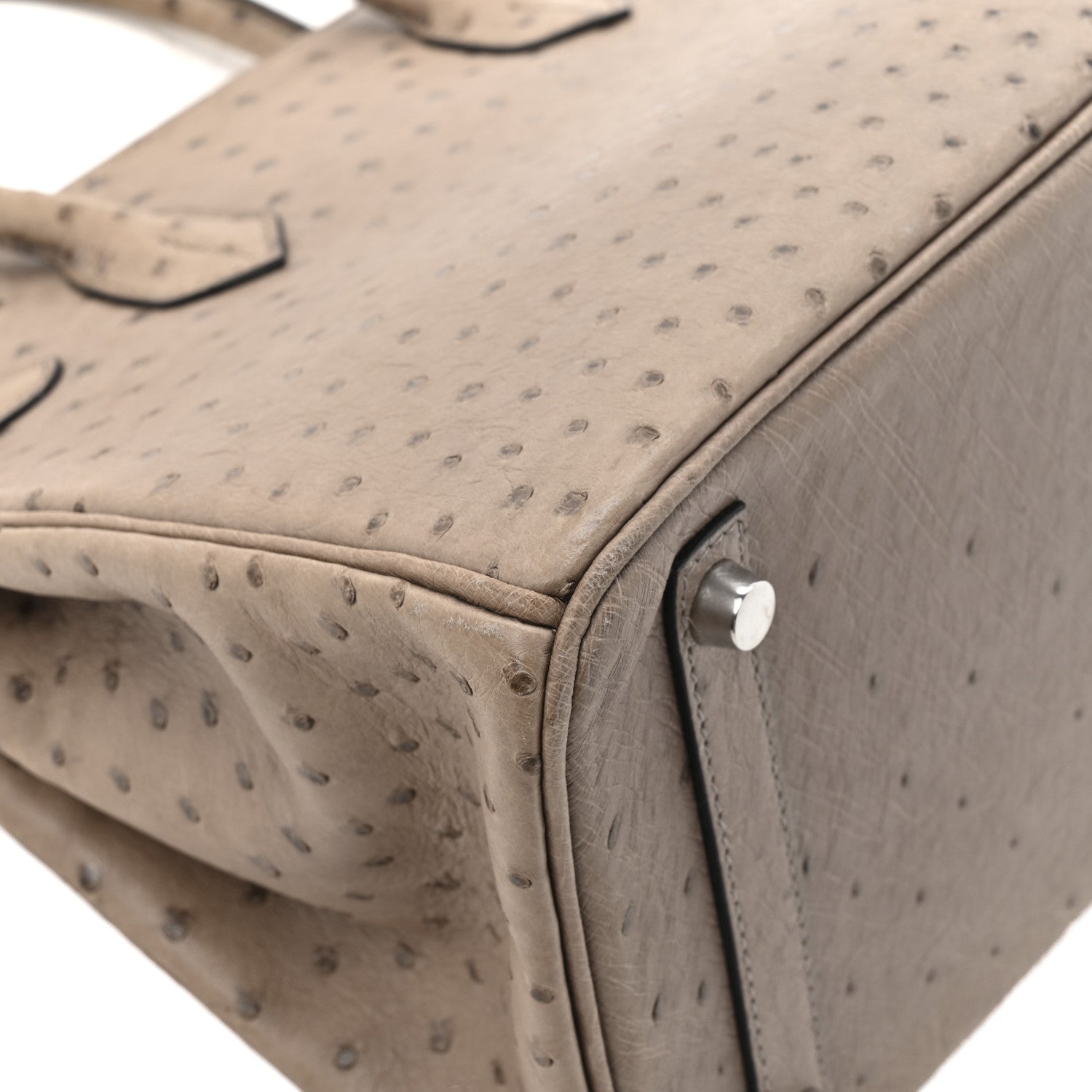 Ostrich Birkin 30 Mousse