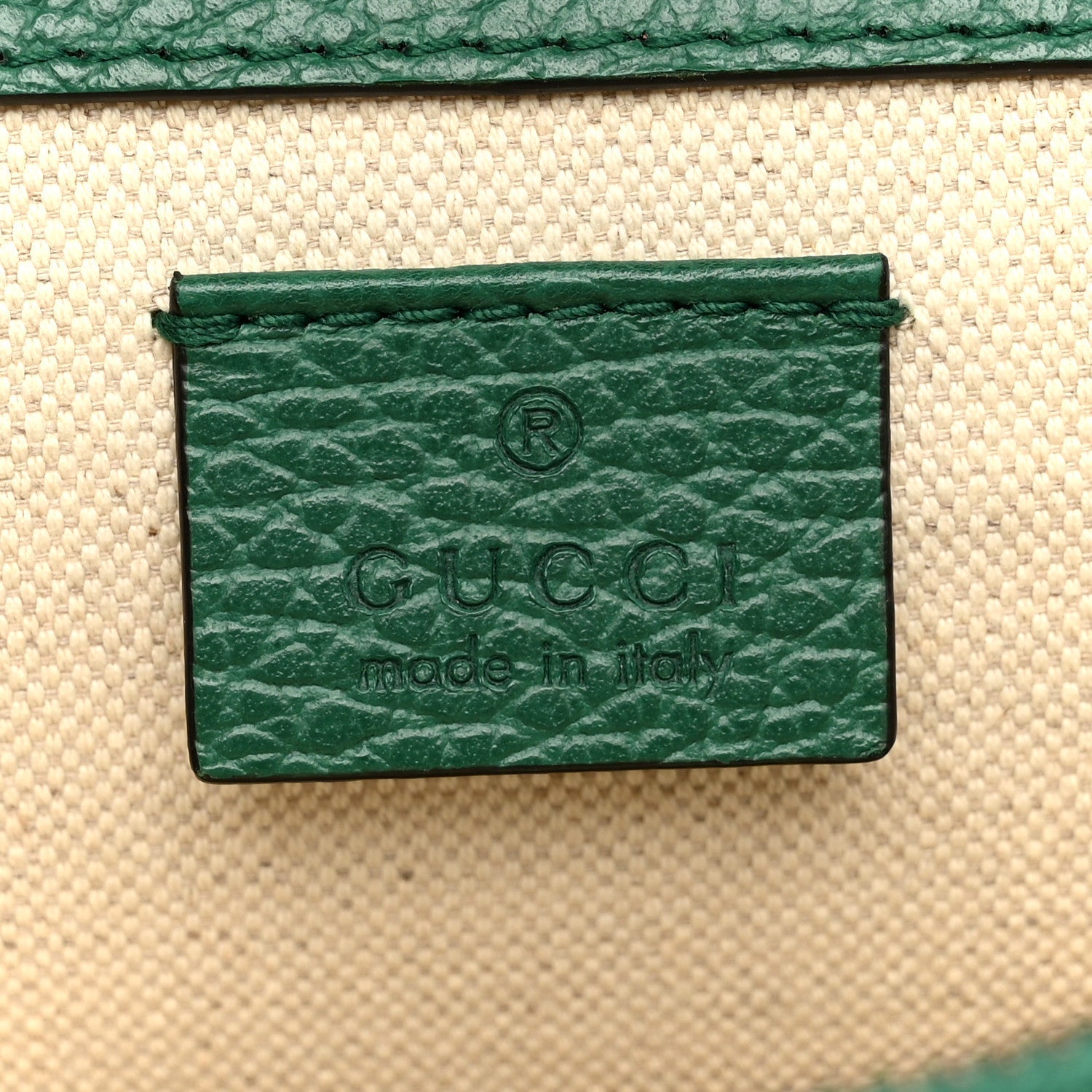 Dollar Calfskin Crystal Small Dionysus Shoulder Bag Emerald