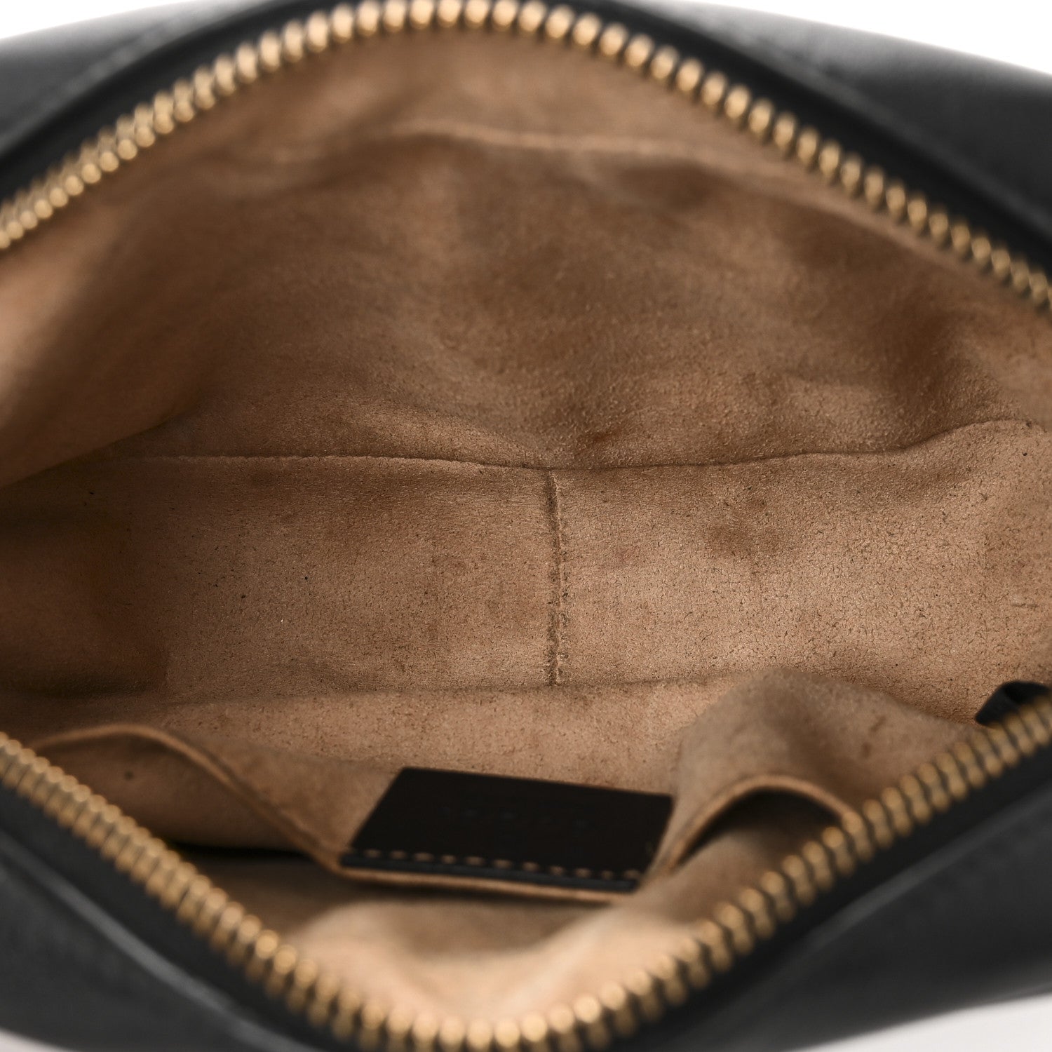 Calfskin Matelasse Mini GG Marmont Chain Shoulder Bag Black