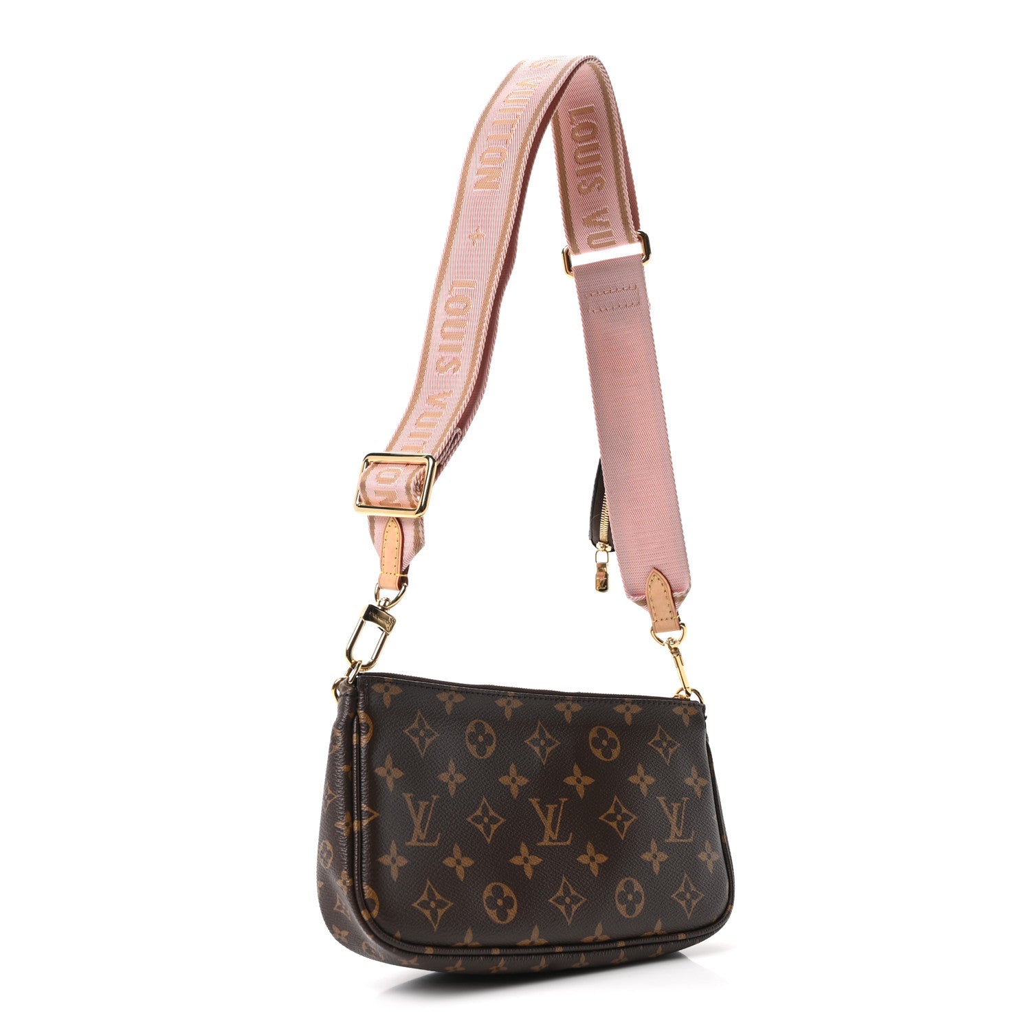 Monogram Multi Pochette Accessories Rose Clair