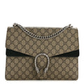 GG Supreme Monogram Medium Dionysus Shoulder Bag Black