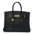 Togo Birkin 35 Black