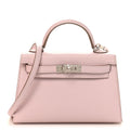 Epsom Mini Kelly Sellier 20 Mauve Pale