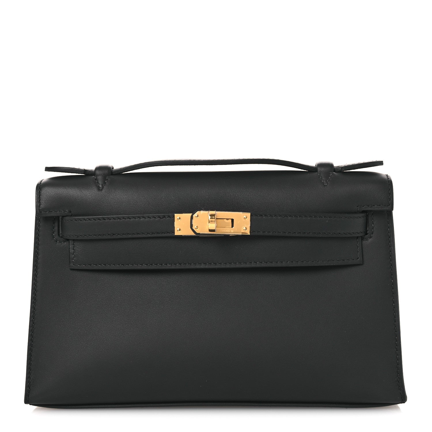 Swift Kelly Pochette Clutch Black