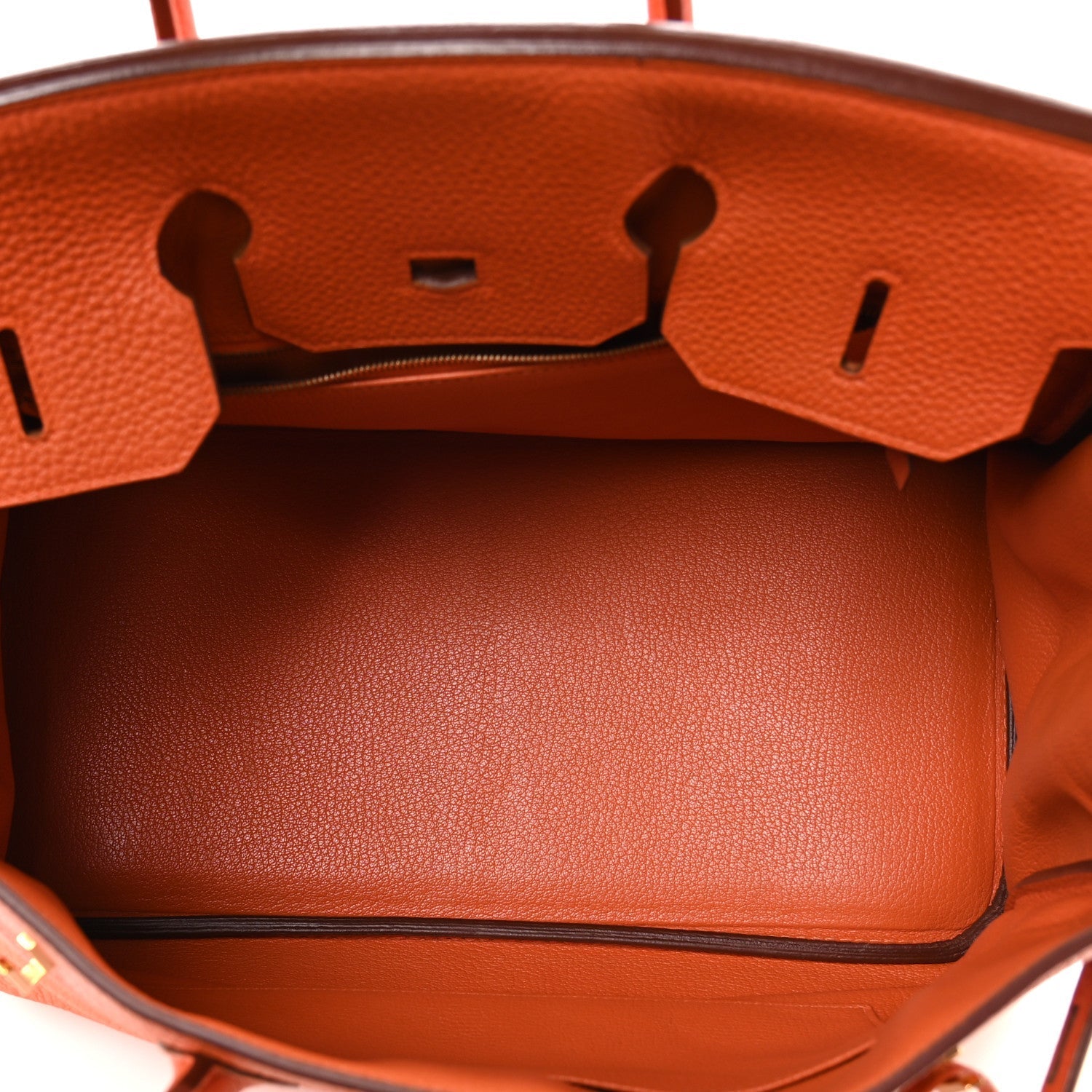 Togo Birkin 35 Orange