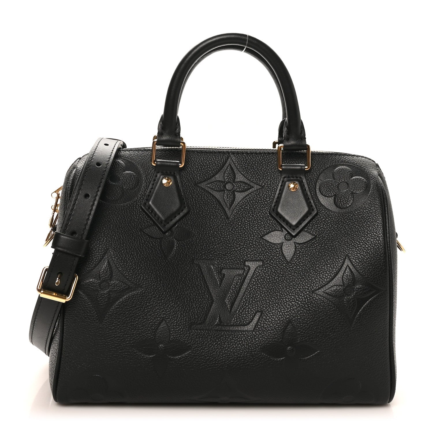 Empreinte Monogram Giant Speedy Bandouliere 25 Black