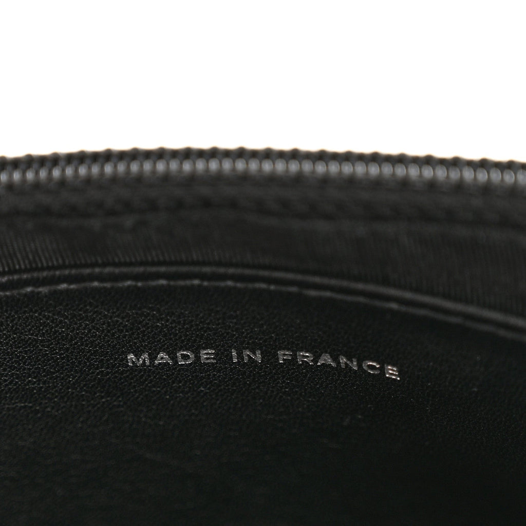 Caviar Half Moon Wallet On Chain WOC Black