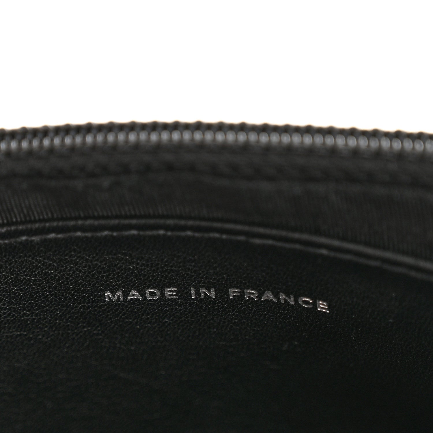 Caviar Half Moon Wallet On Chain WOC Black