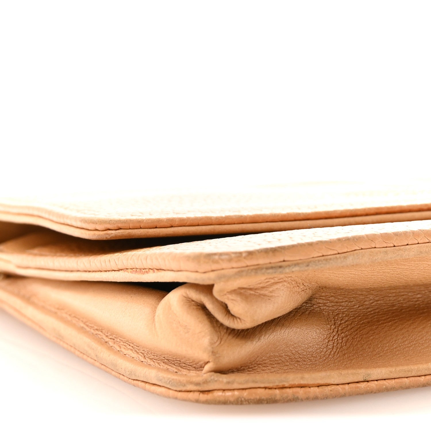 Caviar Timeless CC Wallet on Chain WOC Beige