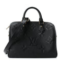 Empreinte Monogram Giant Speedy Bandouliere 25 Black