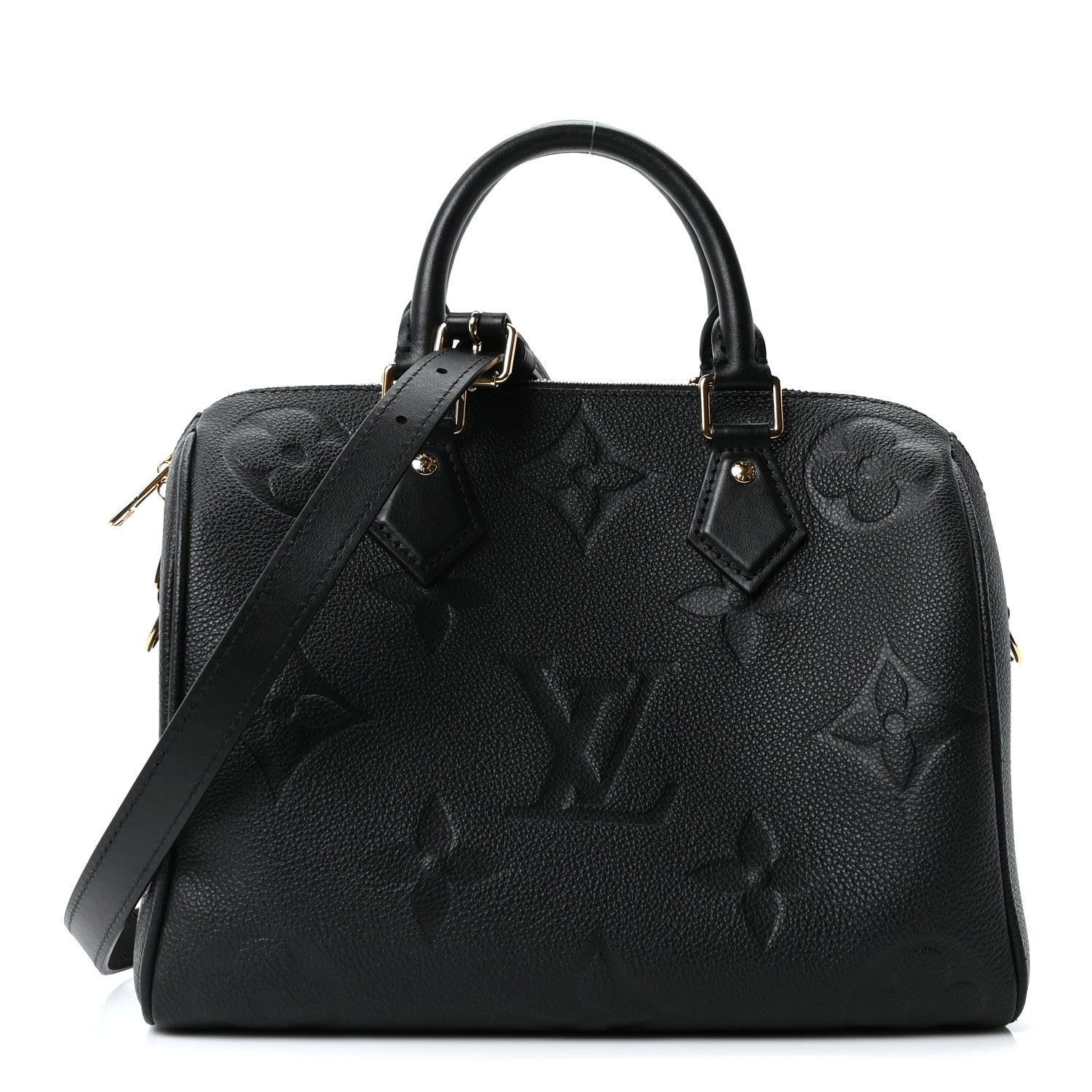 Empreinte Monogram Giant Speedy Bandouliere 25 Black