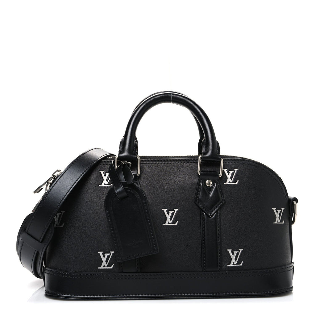 Blason Calfskin Monogram East West Alma Black