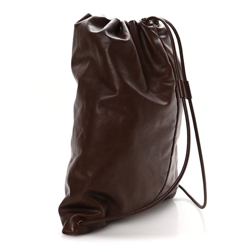 Nappa Puffy Backpack Chocolate