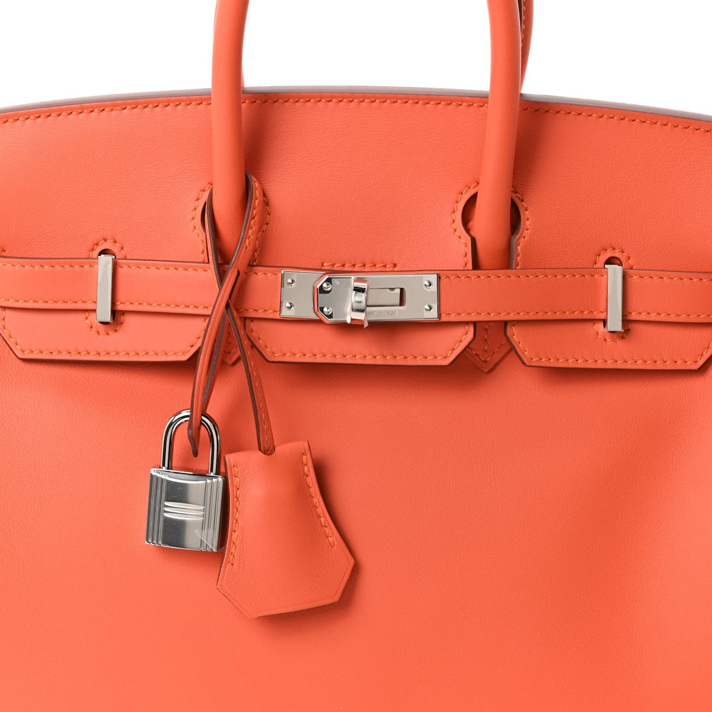 Swift Birkin 25 Tangerine