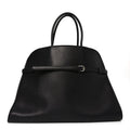 Polished Saddle Calfskin Soft Margaux Belt 15 Black