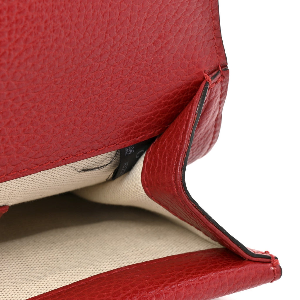 Calfskin Mini Dionysus Shoulder Bag Hibiscus Red