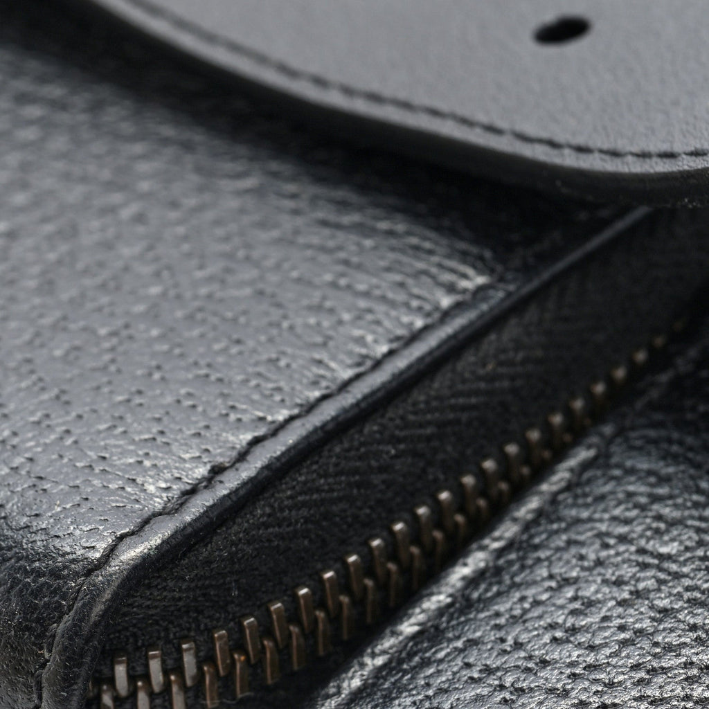 Calfskin GG Marmont Double Belt Bag 70 28 Black