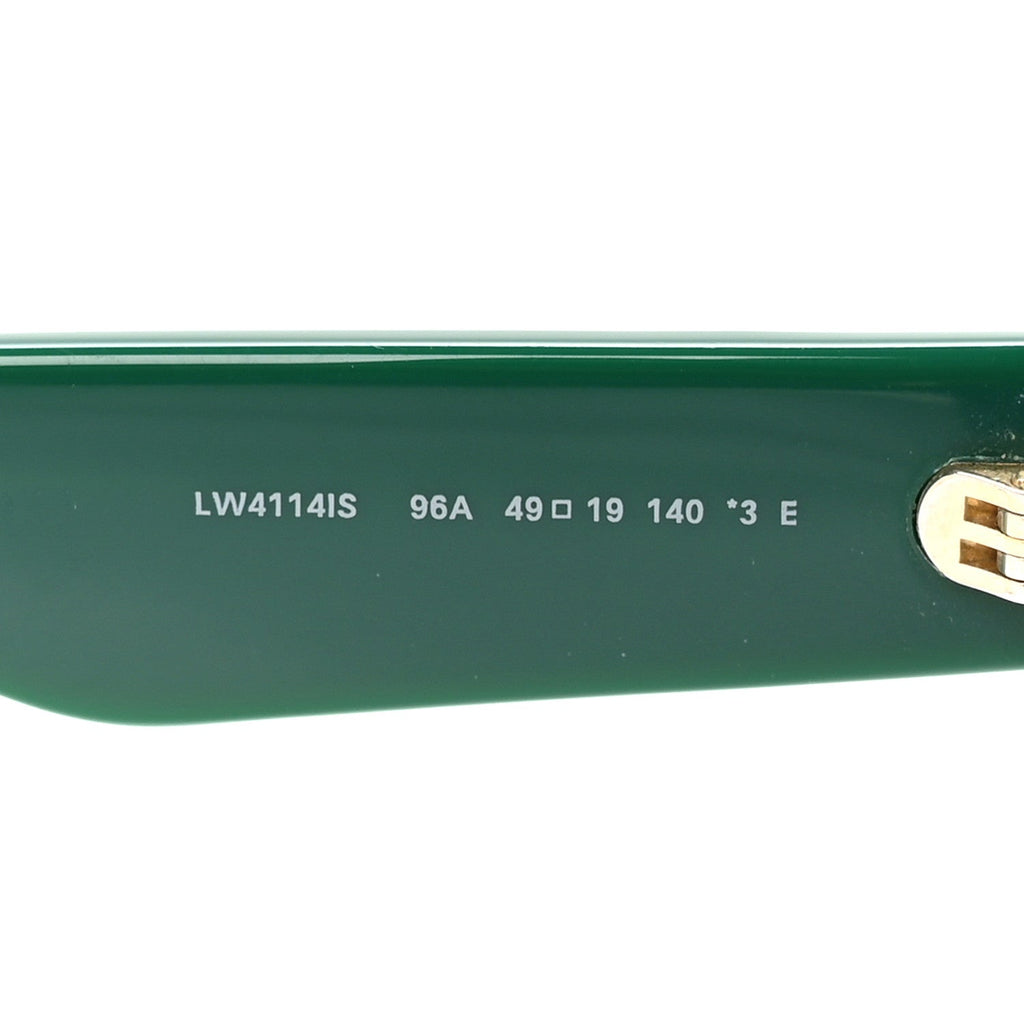 Acetate Cat Eye Sunglasses LW4114IS Green