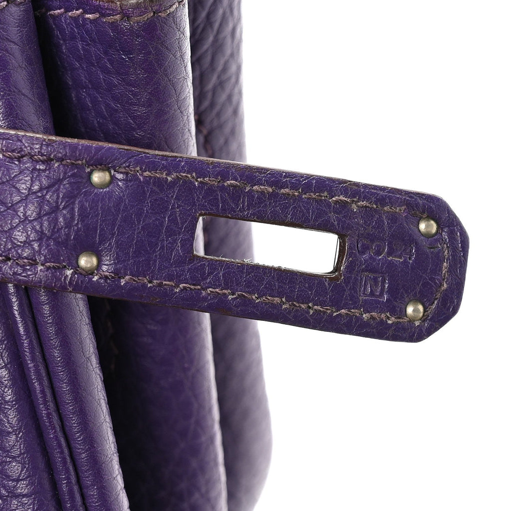 Taurillon Clemence Birkin 35 Iris