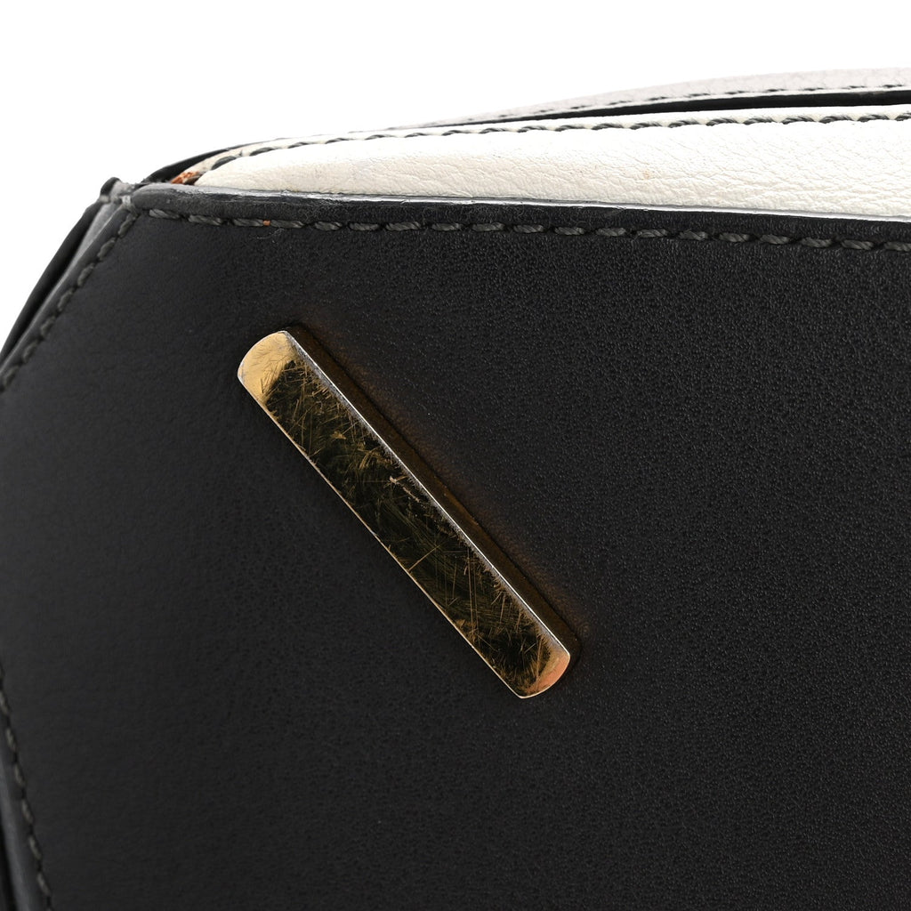 Calfskin Small Puzzle Bag Grey Multitone