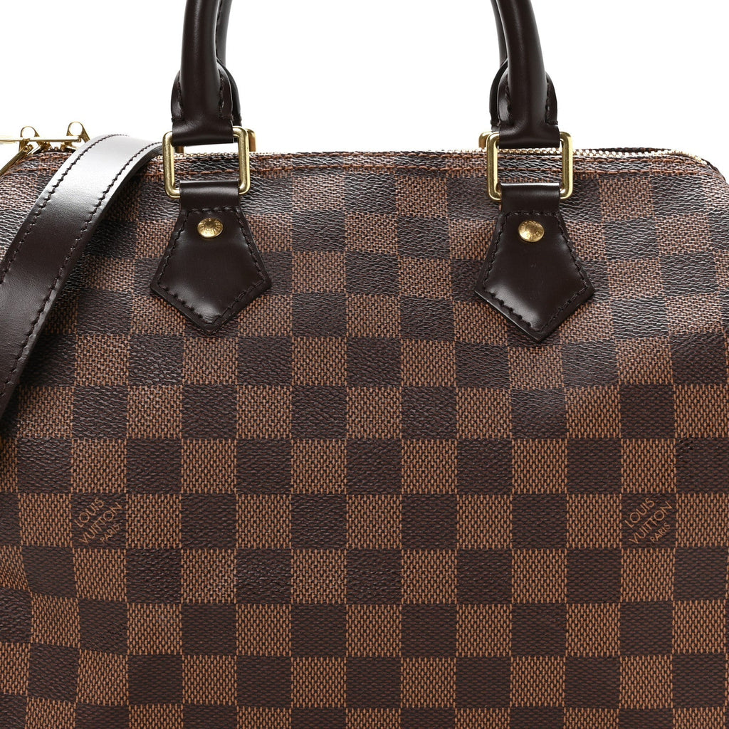 Damier Ebene Speedy Bandouliere 25