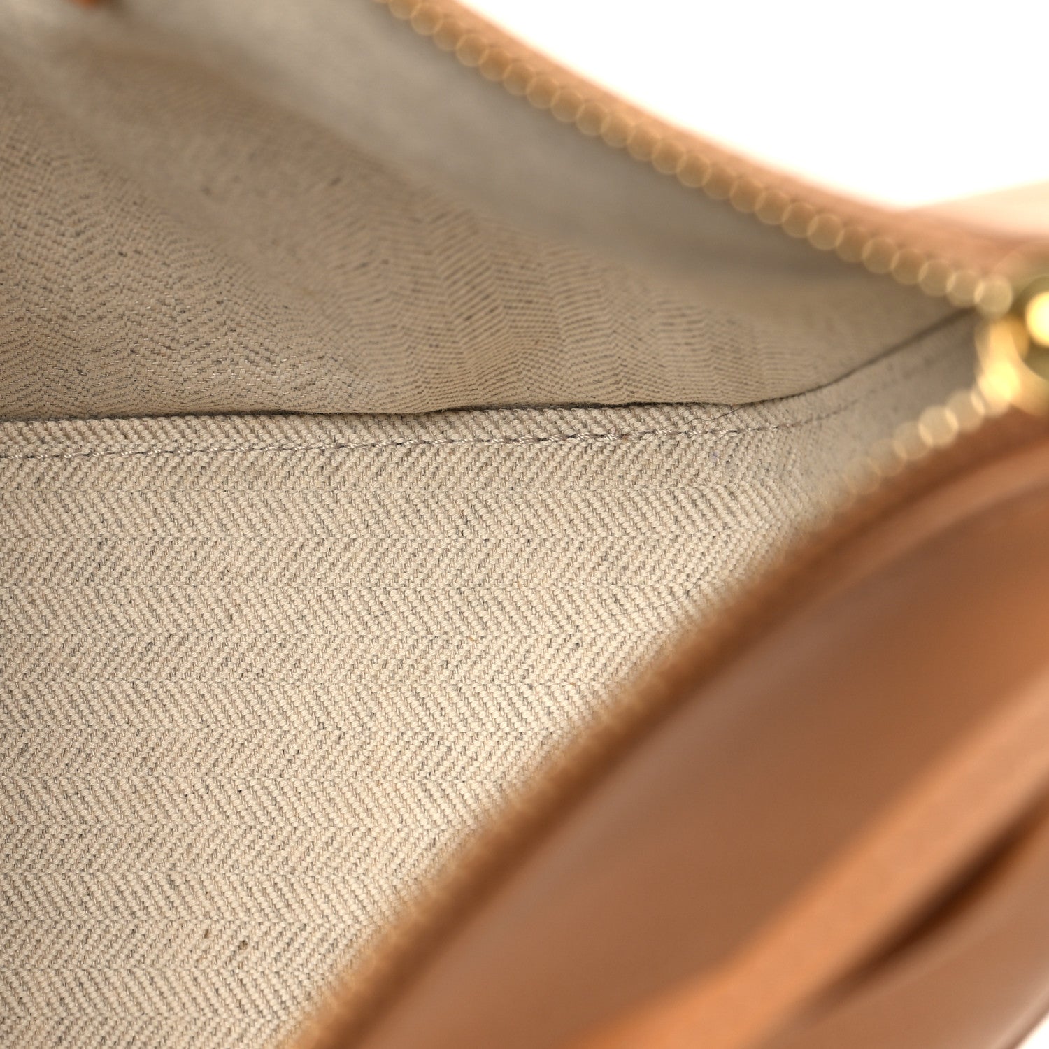 Calfskin Mini Hammock Hobo Tan