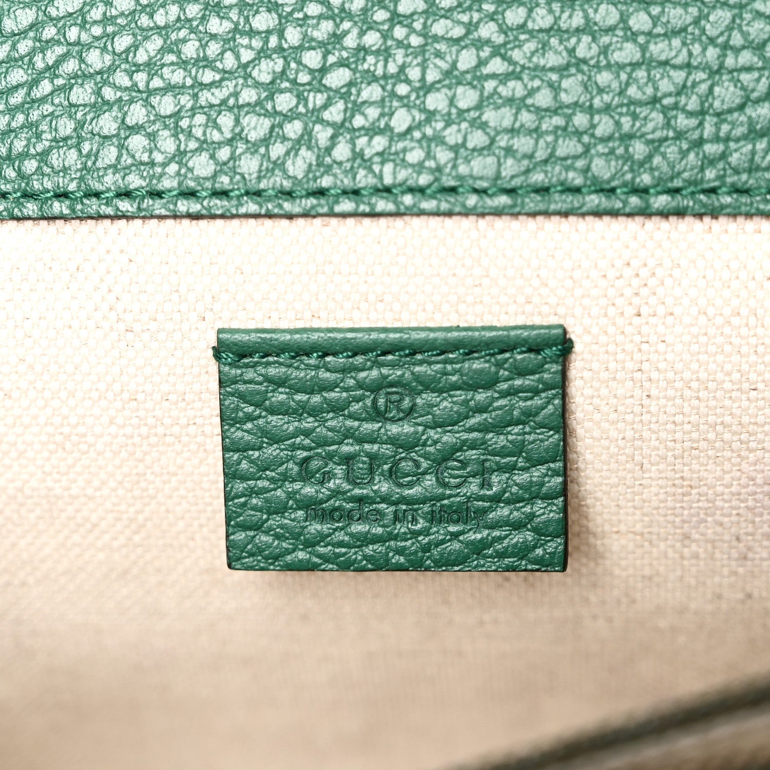 Pebbled Calfskin Small Dionysus Shoulder Bag Emerald
