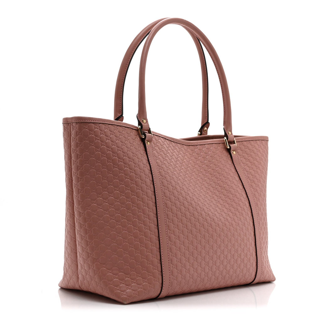 Microguccissima Medium Joy Tote Soft Pink