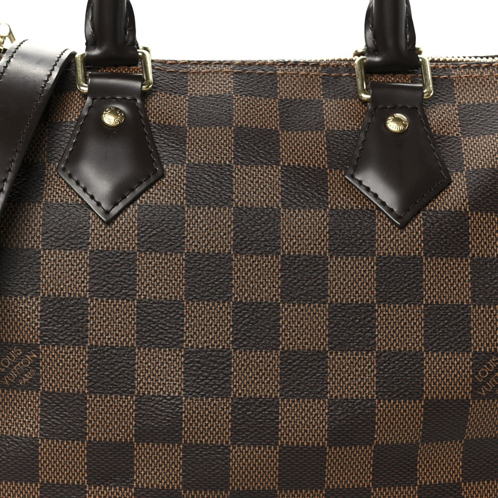Damier Ebene Speedy Bandouliere 25