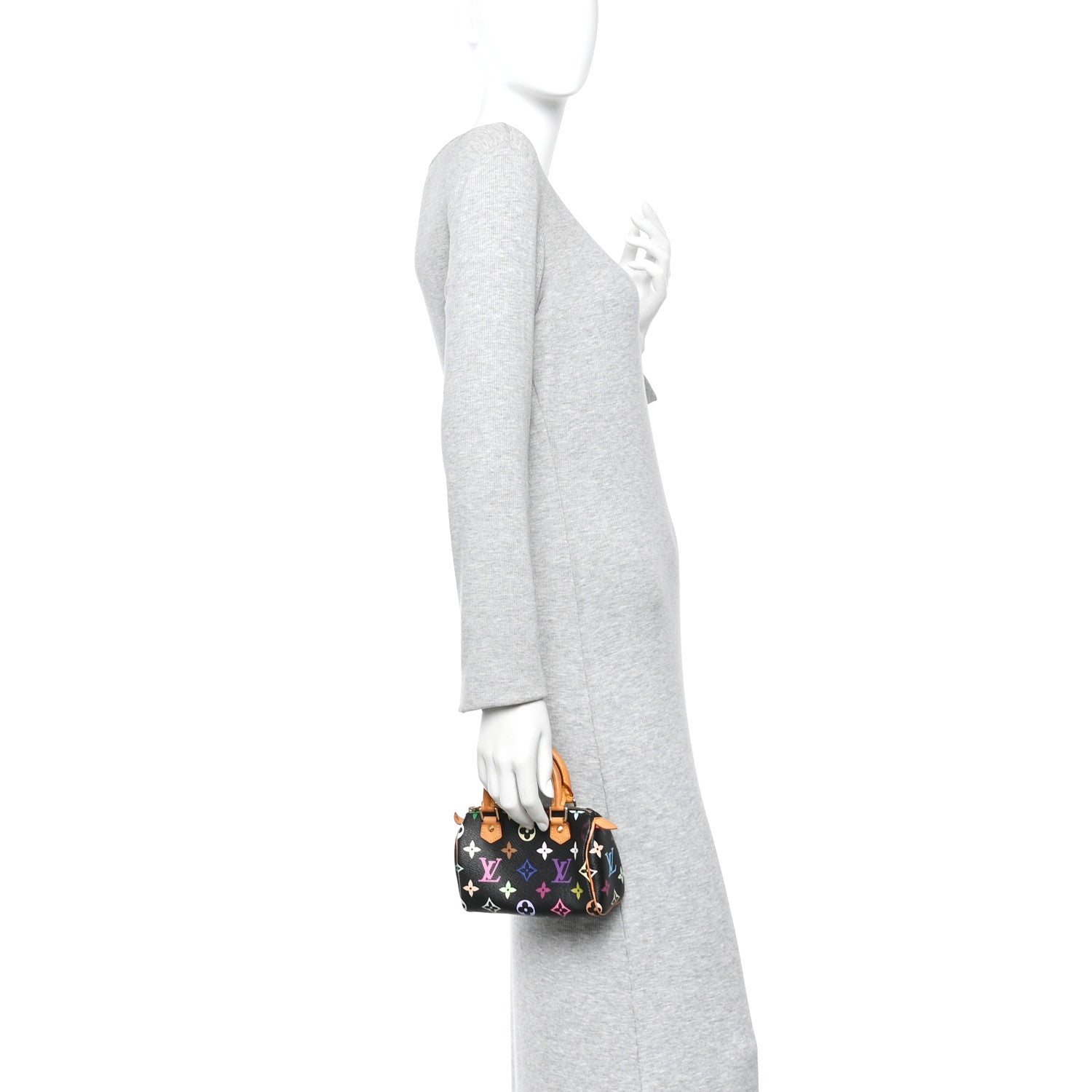 Monogram Multicolor Mini Sac HL Speedy Black