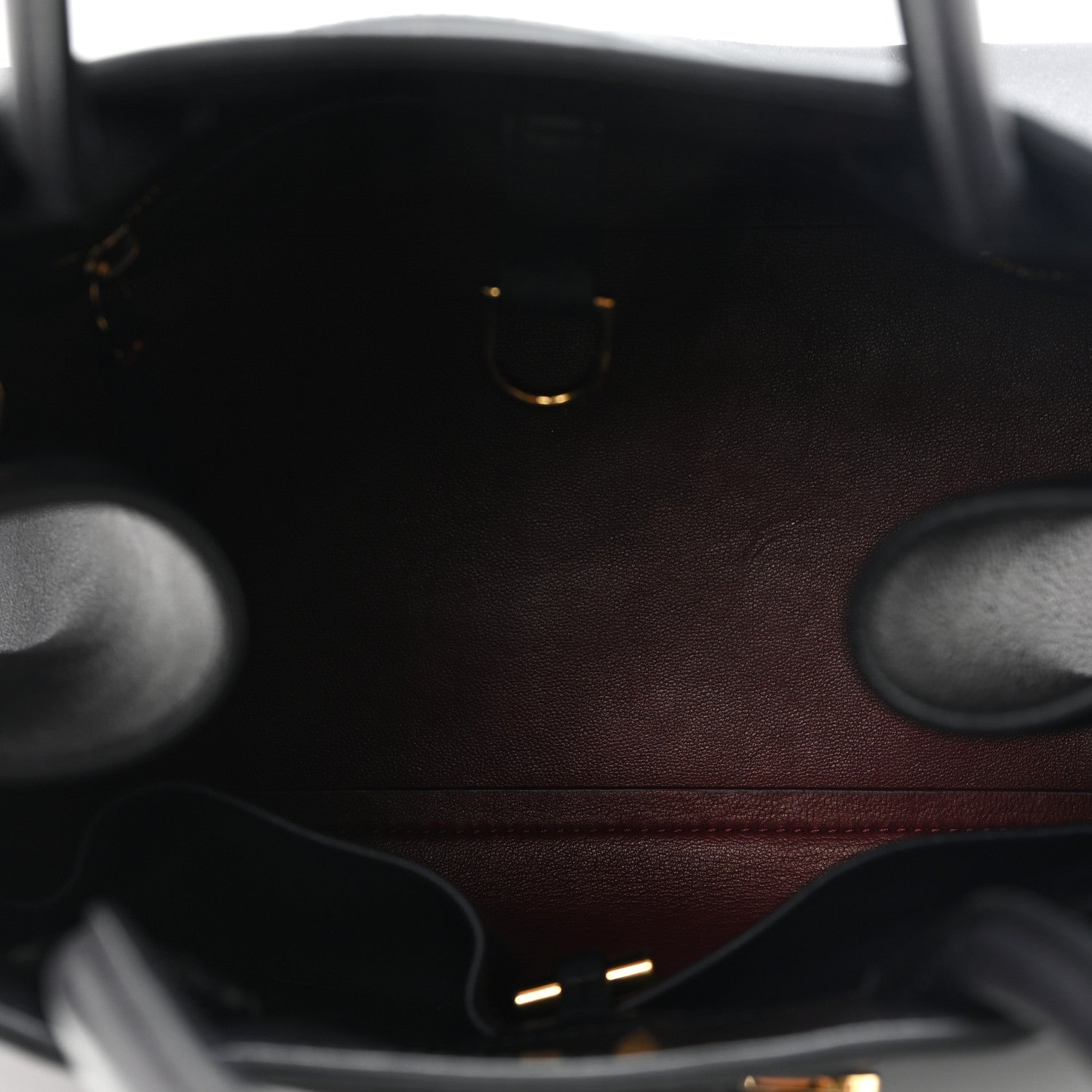 Polished Saddle Calfskin Soft Margaux 12 Black