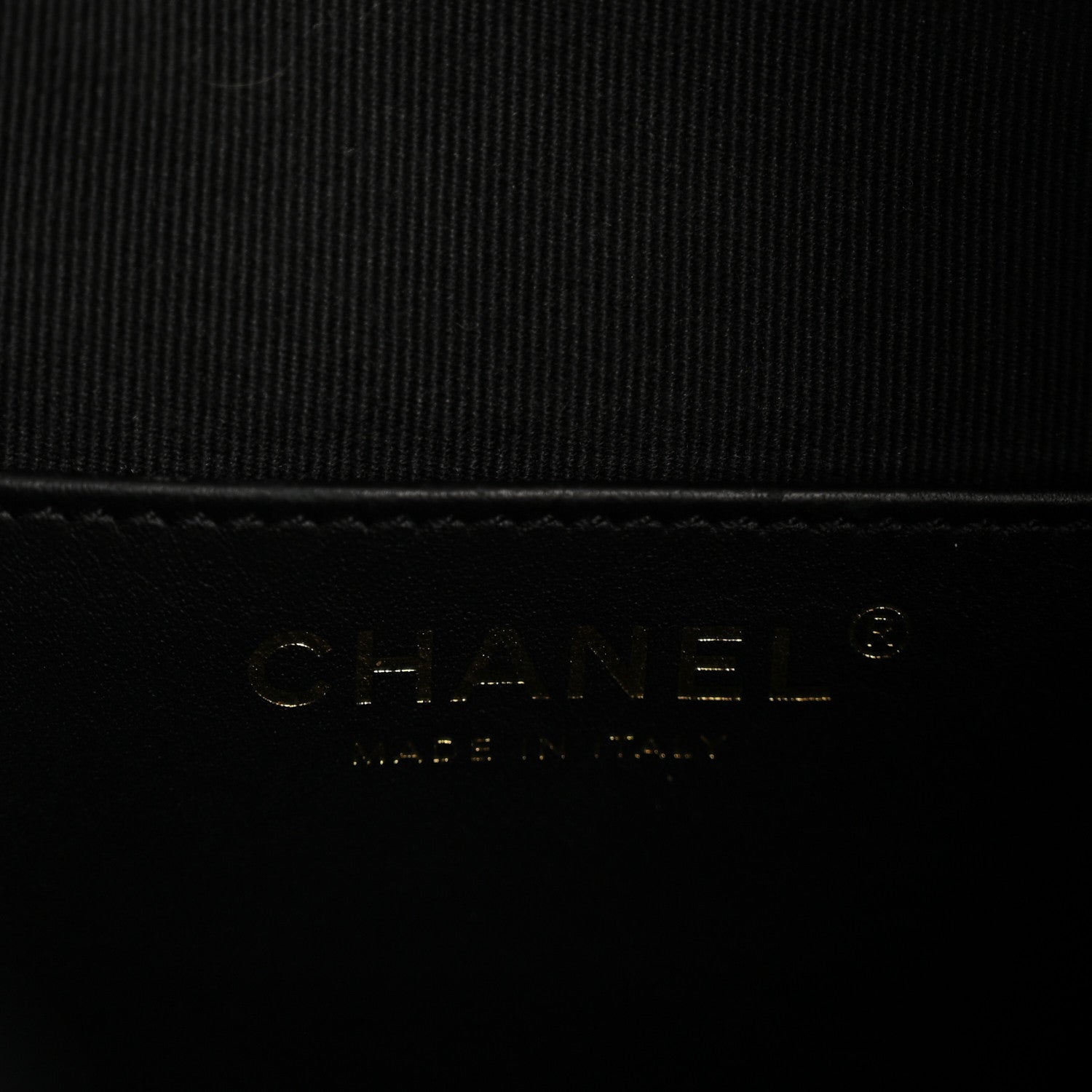 Shiny Crumpled Calfskin Quilted Medium Chanel 25 Handbag Black