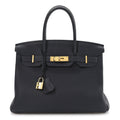 Togo Birkin 30 Bleu Nuit