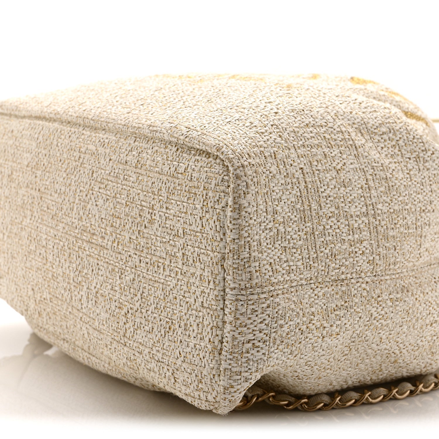 Canvas Large Deauville Backpack Light Beige