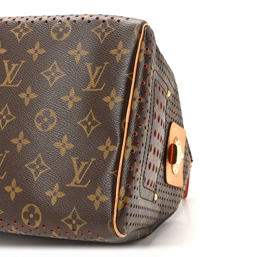 Monogram Perforated Speedy 30 Orange
