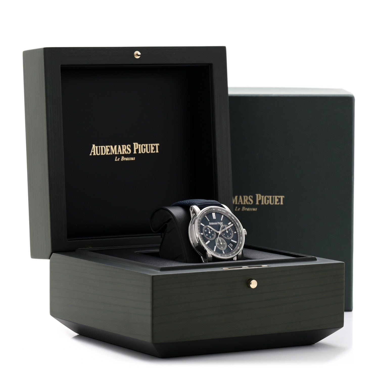 Stainless Steel Fabric 41mm Code 11.59 Automatic Watch Blue 26393ST.OO.A348KB.01