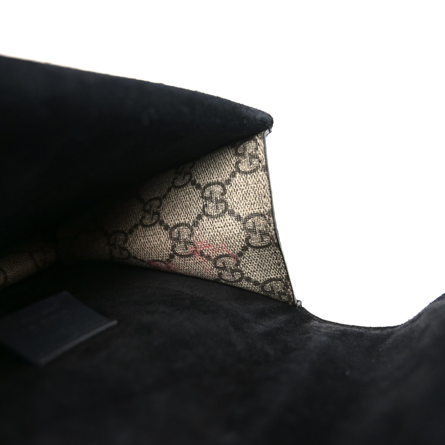 GG Supreme Monogram Mini Dionysus Shoulder Bag Black