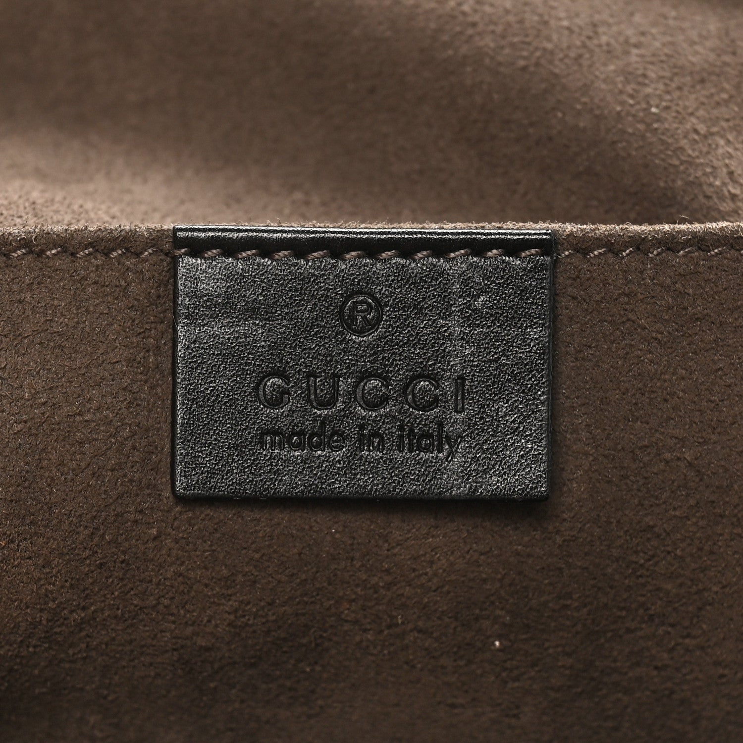 Guccissima Sling Backpack Black