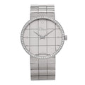 Stainless Steel Diamond Bezel 38mm La D De Dior Quartz Watch