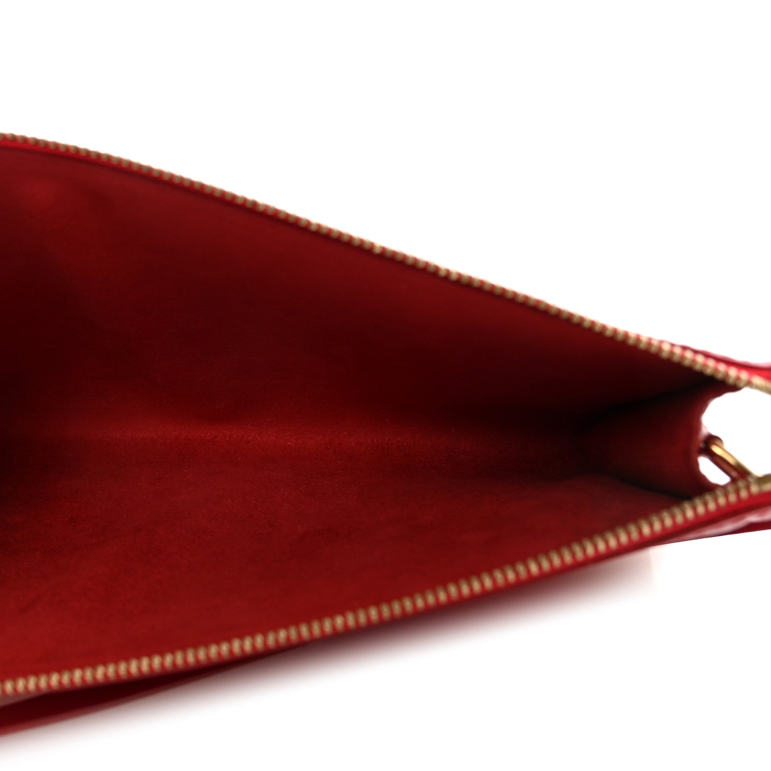Epi Pochette Accessories 21 Castillan Red