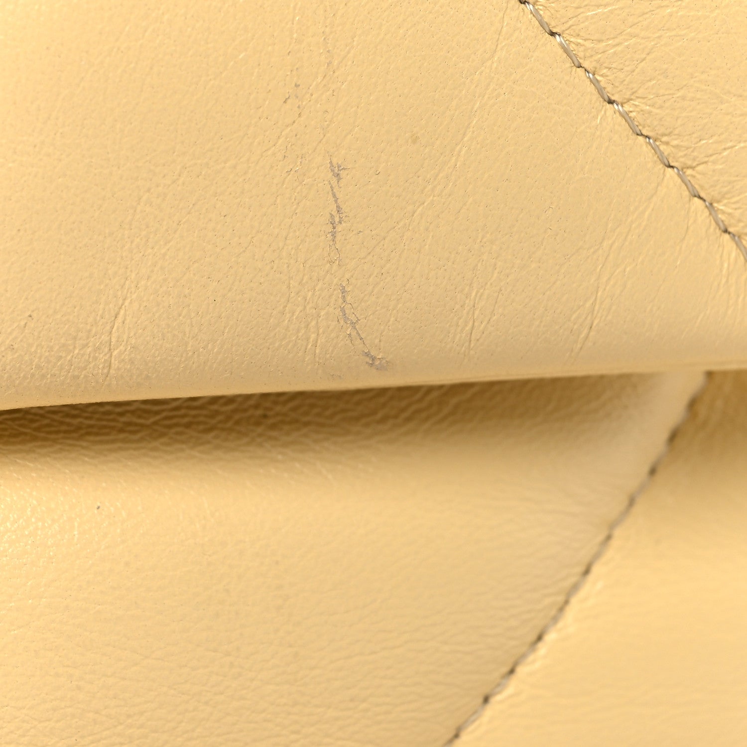 Lambskin Quilted Medium Chanel 19 Flap Yellow