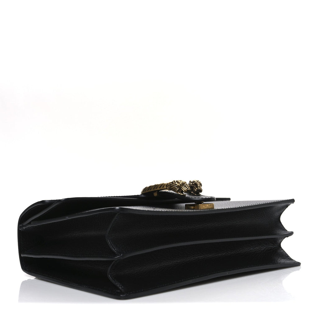 Calfskin Web Small Dionysus Shoulder Bag Black