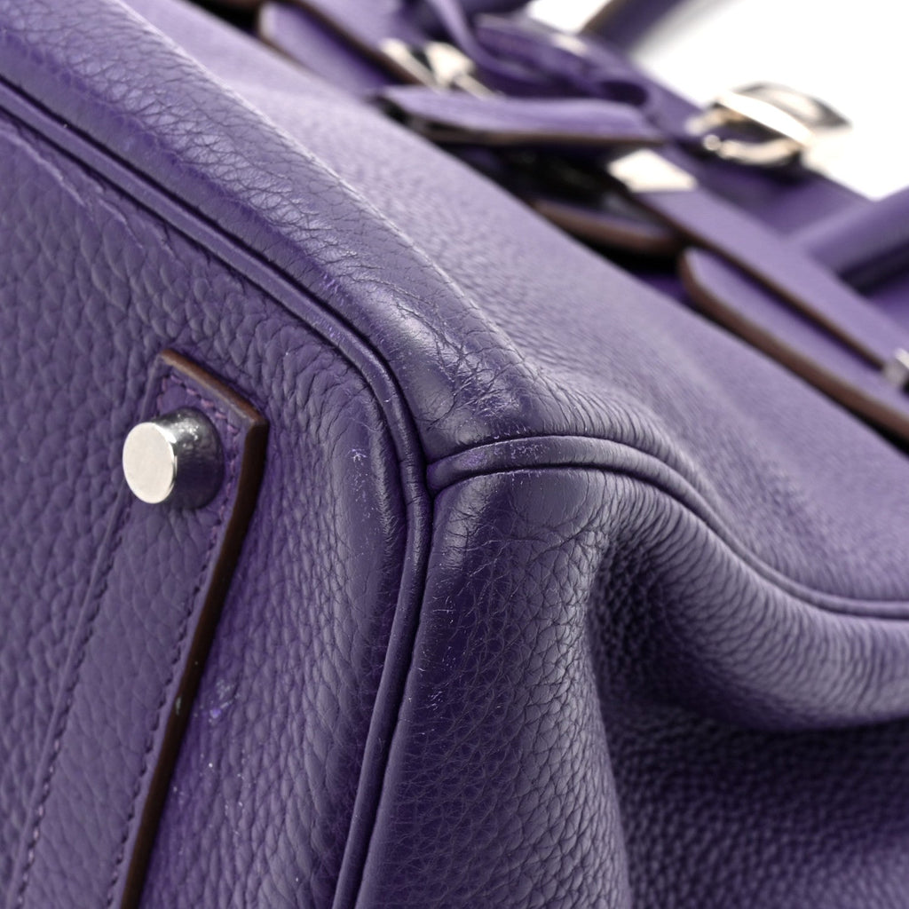 Taurillon Clemence Birkin 35 Iris